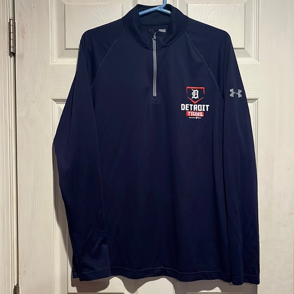 Detroit Tigers Quarter-Zip - Picture 2 of 3